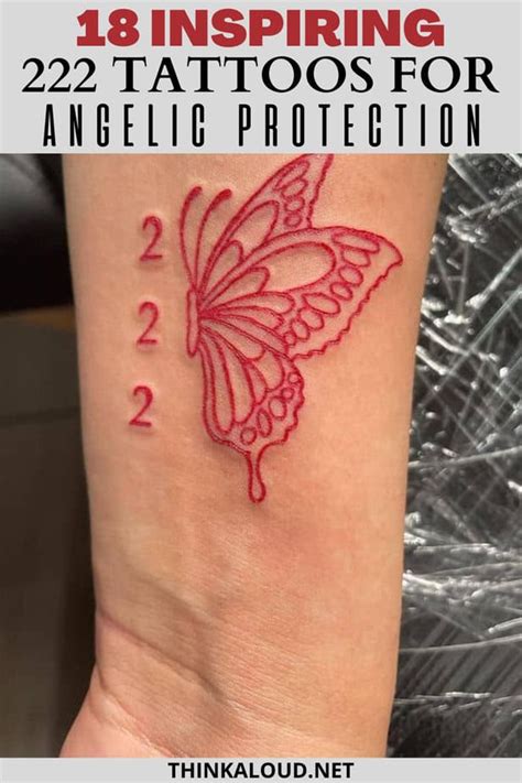 222 tattoo|18 Inspiring 222 Tattoos For Angelic Protection